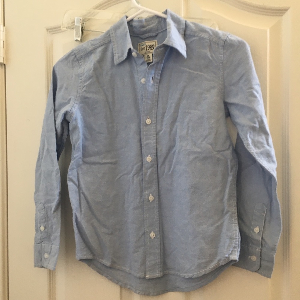 Boys place long sleeved shirt medium 7/8